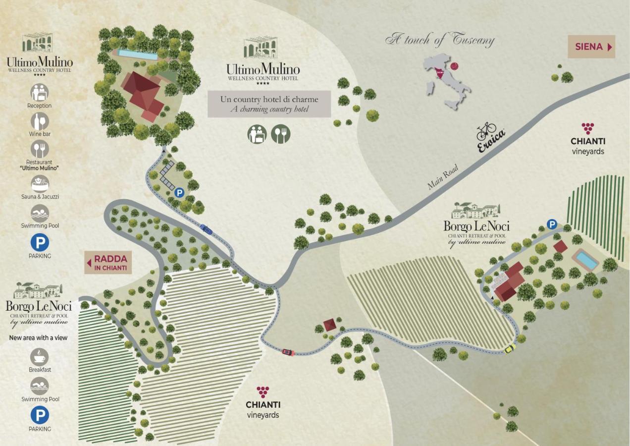 Ultimo Mulino Wellness Country Gaiole in Chianti